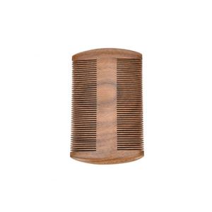 Customized Logo Highest Quality Wood Double Sided Sandalwood Beard <b>Wooden</b> <b>Comb</b> - Product Image 2
