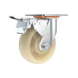 Doppel lager 5 Zoll 125x45 Heavy Duty Wheel <span class=keywords><strong>Caster</strong></span> 5 "Hersteller Nylon Swivel <span class=keywords><strong>Locking</strong></span> <span class=keywords><strong>Caster</strong></span> <span class=keywords><strong>Wheels</strong></span> - Product Image 6