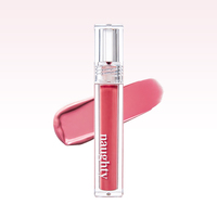 Teinte à lèvres liquide mate Naughty Percent avec logo personnalisé, 02 Pink Velvet, résistante au transfert, longue tenue, services ODM, Corée
