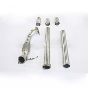 GRWA Tuyau d'échappement en acier inoxydable pour VW GOLF GTI R2O MK6 CC PASSAT MAGOTAN 2008-2013 EA888 2.0 - Product Image 3