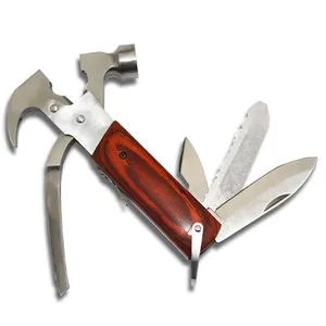 Top Sell Edelstahl Mehrzweck werkzeug Outdoor Survival Multifunktion klaue Multi tool Hammer