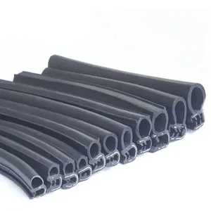Doors and windows curtain wall EPDM foamed dense two-composite sealing strip