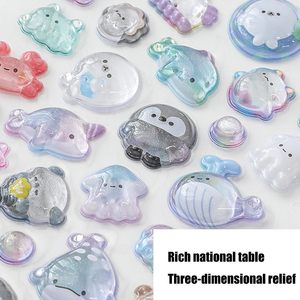 Bán buôn không thấm nước đầy màu sắc trang trí tùy chỉnh dán vinyl PVC dễ thương Mini 3D Puffy Sticker - Product Image 6