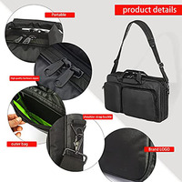 Sac Pioneer DJ de 14 pouces, rembourrage en mousse, OEM personnalisé, durable, grand, souple, fermeture éclair, léger, de protection, pour le transport