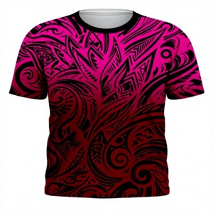 Camisetas de Diseño para Hombre, Estilo Tribal Polinesio, Nueva Colección, Camiseta Personalizada, Gran Venta, Camiseta Extra Grande para Hombre, Tejido Grueso - Product Image 1