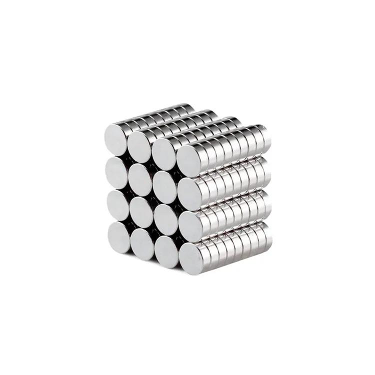 NdFeB 8x4 Ímã de Neodímio 8mm x 4mm N35 Disco Permanente Super Poderoso 8*4 Magnético Redondo