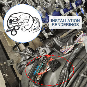 Coleira automotiva da fiação do motor, reboque, fio com conector, eletrônico, fusível, ls1 ls3 - Product Image 6