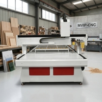 Machine de gravure sur pierre CNC 3 axes robuste MP-1325 ATC avec système Syntec pour la découpe de panneaux en aluminium-plastique