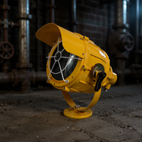 Projecteur de navigation antidéflagrant CFT1 IP56 E27 en aluminium avec lampe au mercure haute pression 6000K lumière du jour pour usage maritime