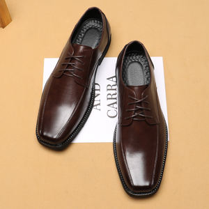 รองเท้าหนังลำลองทันสมัย, รองเท้าผูกเชือกผู้ชายสไตล์อังกฤษสำหรับธุรกิจและงานทางการ, ไซส์ใหญ่ - Product Image 6