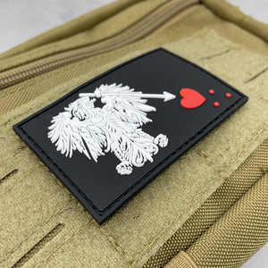 Huy hiệu cao su PVC mềm keo thả keo nhãn DEA chiến thuật tinh thần dập nổi vá cod19 Băng tay 3D chống nước thân thiện với môi trường - Product Image 3