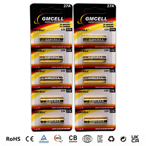 Batería alcalina de 12V 27A al por mayor de fábrica, baterías de 12V con descarga estable - Product Image 1