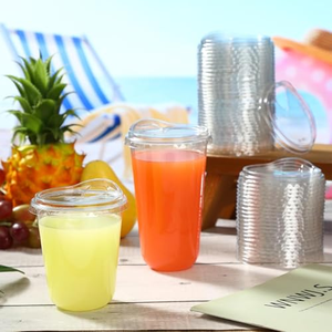 Oferta Especial: Tapas Transparentes de PET de 90mm para Vasos, Diseño de Oso, para Café, Té de Burbujas, Bebidas Frías, Tapas Desechables para Vasos - Product Image 6