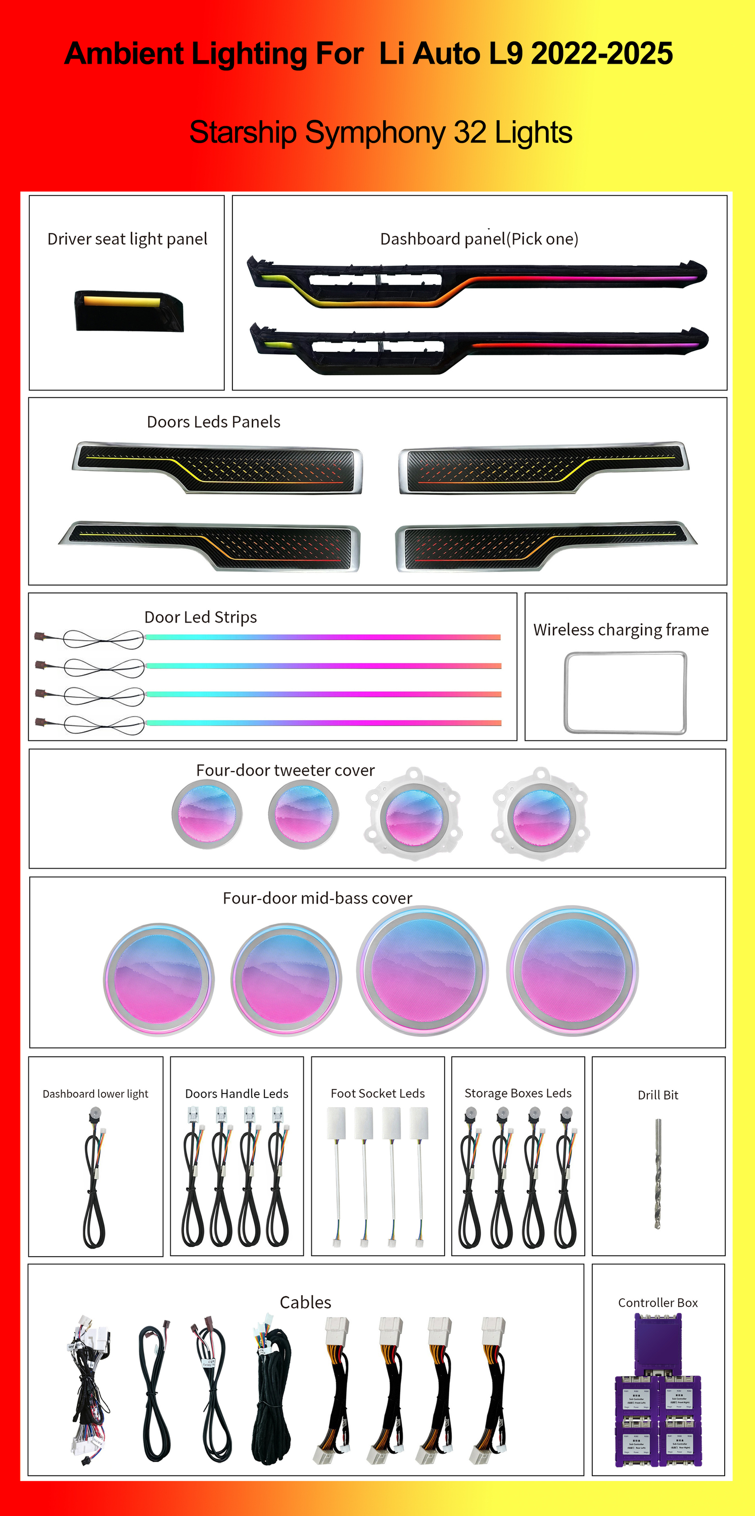 Starship Symphony 32 Lights