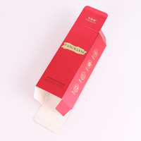 Boîte pliante personnalisée avec estampage à chaud et impression couleur pour emballage de produits cosmétiques pour petites entreprises, fond automatique