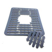 Accessoires de cuisine nouveauté tapis d'égouttage de boue tapis absorbant de comptoir de protection en silicone tapis de séchage de bol de cuisine