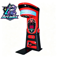 Machine d'arcade Boxer à monnayeur, testeur de force de frappe et de coup de pied, appareil de jeu sportif pour lieux de divertissement et de loisirs