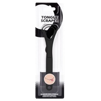 Nettoyeur de langue double couche en or rose Prévention de la mauvaise haleine Grattoir de langue pour la santé bucco-dentaire