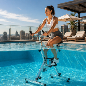 Outdoor Fitness Equipment Underwater Bike SS316 Anti-Rust Swimming Pool <b>Exercise</b> Bike spa bikes for Gym - Product Image 1