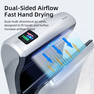 고속 자동 제트 에어 블레이드 핸드 드라이어 욕실 화장실 호텔 및 상업용 화장실 센서 - Product Image 2