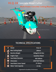 Máquina Cortadora de Concreto a Gasolina/Diésel con Precio de Descuento de Fábrica, Cortadora de Pavimento de <span class=keywords><strong>Asfalto</strong></span>, Cortadora de Carreteras, Máquina Cortadora de Concreto - Product Image 2