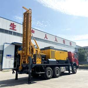 เครื่องเจาะรถแทรคเตอร์เครื่องเจาะน้ำติดตั้งบนรถทำจากจีน - Product Image 6