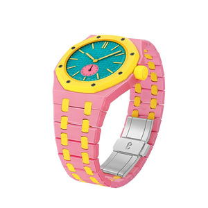 Correa de Cerámica de Lujo de 22 mm para Reloj Royal Pop, Elegante Correa de Muñeca con Cierre de Mariposa - Product Image 1
