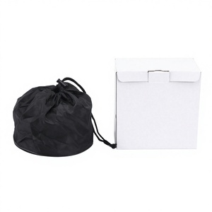 Guanglu Outdoor Cookware Set 1-2L <b>Nonstick</b> Portable Camping <b>Pot</b> With Lid And Spoon For Hiking Travel - Product Image 4