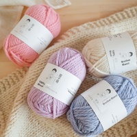 Fil à tricoter 100% laine pure, tricoté à la main, épais 5 mm, motif teint fantaisie, pour tricoter manteaux, écharpes, pulls