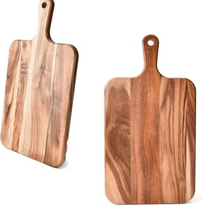 Accessori per la cucina nuovi arrivi natura legno di Acacia cucina cibo tritare formaggio bistecca tagliere in legno - Product Image 2