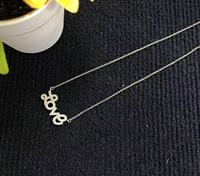 Collier en argent sterling 925 avec lettre, style unisexe, collier de couple au design unique, bijoux personnalisés en gros