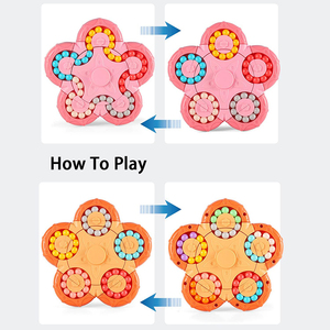 Giocattolo editivo all'ingrosso magico fagiolo Fidget cubo magico Puzzle antistress cervello Training giocattoli Fidget gioco - Product Image 6
