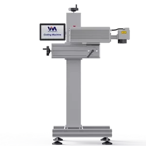 Hdpe Ppr Pvc Pipe Cable Printer Fiber Co2 Uv Online Flying Laser Engraving Printing Marking Machine