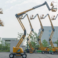 Plateforme élévatrice articulée diesel XGA16K de 16,6 m, capacité de 350 kg, plateforme de travail mobile pour la construction