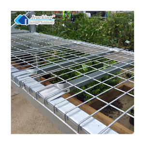 Au kho công nghiệp chọn lọc Pallet giá thép mạ kẽm bền với Sàn Lưới thép bền 5 lớp tấm lưu trữ an toàn - Product Image 2