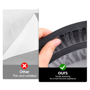 Nouveautés Panneaux muraux à lattes autocollants à peler et à coller pour la chambre à coucher, le salon, le bureau à domicile - Product Image 3