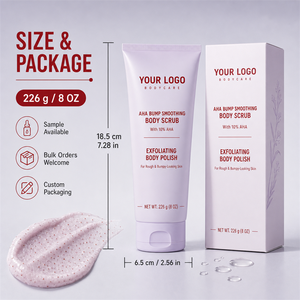 Exfoliante Corporal OEM para Suavizar la Piel Áspera con Queratosis Pilaris, Suave, No Irritante, 10% AHA, Refina y Revela una Piel Más Lisa - Product Image 6