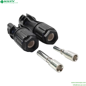 Conector de Cable Solar de Cobre Impermeable IP68 1500VDC 60A con Aislamiento PPE/PA para Sistema de Energía Solar (1.5-10mm) - Product Image 4