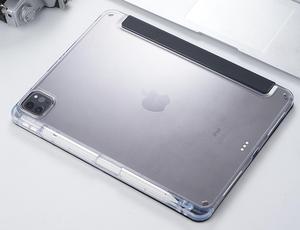 Funda de Cuero Tipo Folio con Ranura para Lápiz y Cubierta Trasera Transparente de PC para <span class=keywords><strong>Apple</strong></span> iPad <span class=keywords><strong>Air</strong></span> 11 Pulgadas 2026/iPad <span class=keywords><strong>Pro</strong></span> 11 2025/iPad 12.ª Generación - Product Image 5
