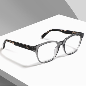 Nuevas Monturas de Gafas Ovaladas Transfronterizas con Patillas de Acetato TR90, Montura Completa, Lentes Planas Anti-UV, Unisex, Wenzhou 8935 - Product Image 3