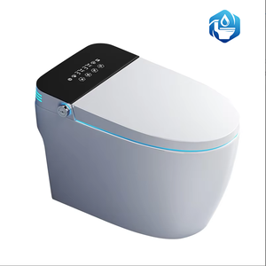 <span class=keywords><strong>Wowo</strong></span> Bidé Inteligente Personalizado para el Hogar, Totalmente Automático, Calentamiento Instantáneo, Todo en Uno, Cerámico, con Control Remoto, Secado, Desodorización, Sifón en S para Suelo - Product Image 1