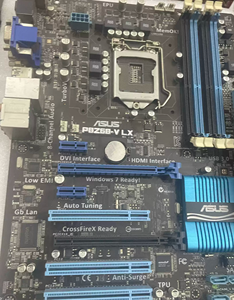 Carte mère de bureau AsusTech/P8Z68-V LX1155 avec mémoire DDR3 - Product Image 1