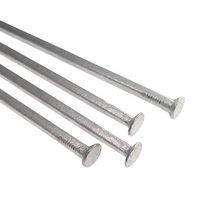 Clous carrés galvanisés en fil de fer commun de 150 mm pour bateaux, vente en gros, fabriqués en Chine