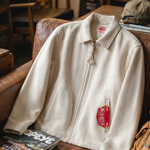 Men <strong>Jacket</strong> Maden <strong>White</strong> <strong>Jacket</strong> Heavyweight Workwear Coat Notch Lapel Structured Shoulder Spring <strong>Jacket</strong> Trending 2026 Ropa Hombre - Product Image 1