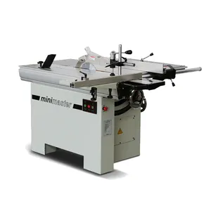 STR Heavy-Duty Sliding Table Saw with Spindle Moulder for Precision Woodworking