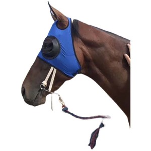 Máscara para Ojos de Caballo, de Nailon, Roja, Negra y Azul, a Prueba de Viento y Arena, para Carreras, Uso en las Cuatro Estaciones - Product Image 5