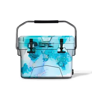 Glacière dur Portable en plastique, pour Camping et pêche, 10 <span class=keywords><strong>l</strong></span>, 20 QT - Product Image 1