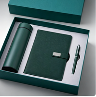 A5 Ensembles de cadeaux d'affaires promotionnels d'entreprise de luxe Articles avec logo pour les clients vip Coffret de cadeaux d'entreprise Carnet de notes personnalisé de luxe