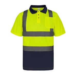 Polo <span class=keywords><strong>de</strong></span> sécurité à manches personnalisé en gros haute visibilité uniforme <span class=keywords><strong>de</strong></span> travailleur Fluorescence réfléchissant vêtements <span class=keywords><strong>de</strong></span> travail <span class=keywords><strong>de</strong></span> sécurité - Product Image 6