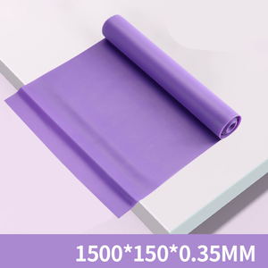 Fascia di esercizio <span class=keywords><strong>per</strong></span> Yoga <span class=keywords><strong>Pilates</strong></span> con Logo personalizzato 150cm con elastico <span class=keywords><strong>per</strong></span> allenamento Fitness - Product Image 6